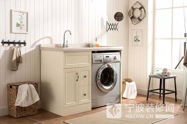 洗衣机放美家哪里比较合适？
