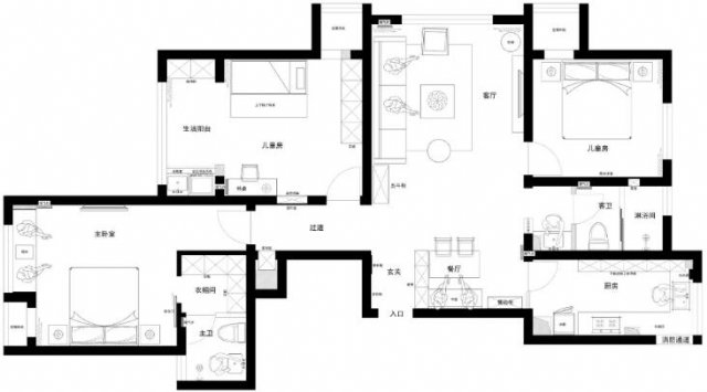 138平日式婚房，颜值爆表超漂亮！